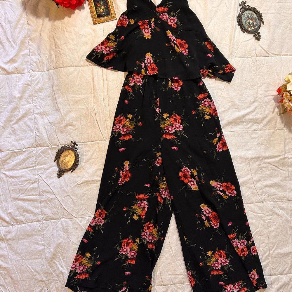 floral jumpsuit